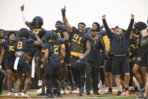 Notebook: Brown expects transfers to play large roles as WVU football begins fall camp